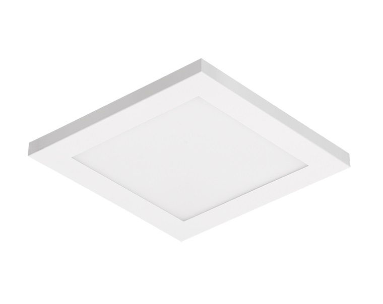 Luminária Comercial Led Luminária Comercial LED Embutir Quadrada 9W PVC com Visor Acrílico 3000K 630 lm Bivolt 25.000H