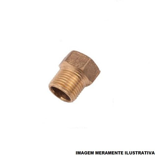 Prolongador Latão Curto para Torneira 1/2" 25 mm
