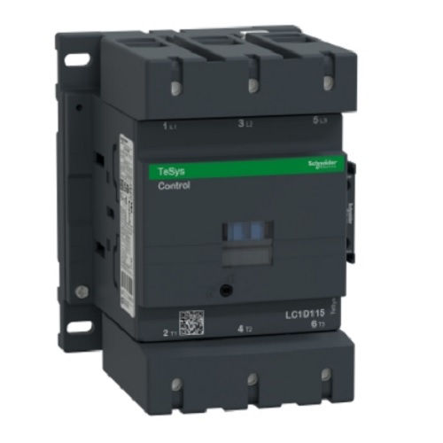 Contator Principal Tripolar 115A 1NA+1NF 110VCA 50/60 Hz LC1D115 . Tesys-d Conexão para Parafuso