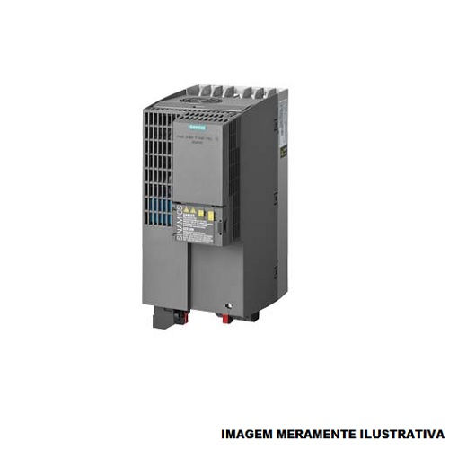 Inversor Frequência Inversor Frequência G120C com Módulo Controle 25,00 CV/18,5 kW Serviço Normal 37A com Filtro RFI Trifásico sem Display 380VCA 50/60 Hz IP20 PROFINET/ETHERNET I/P