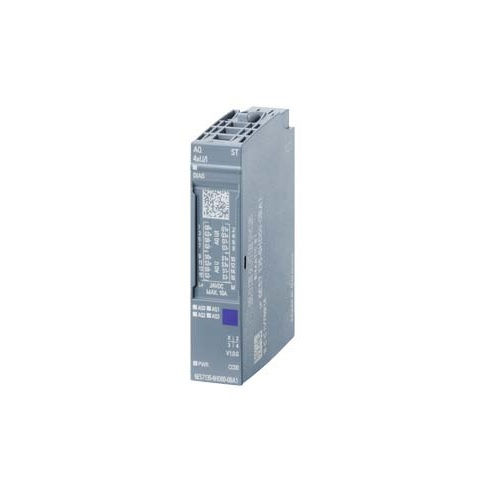 Módulo Expansão Módulo Expansão ET 200SP para Simatic 1,5W Saída Analógica 4AQ-U/I 16 BIT 24VCC ETHERNET Industrial