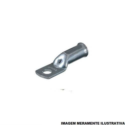 Terminal Cobre Estanhado a Compressão Dupla YA 10,00 mm² com 1 Furo M6