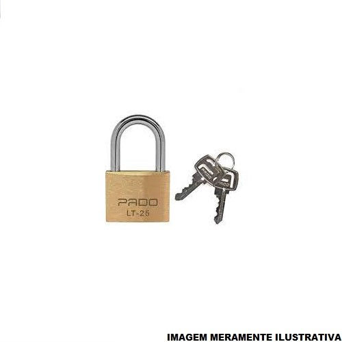 Cadeado Com Chave 25 mm