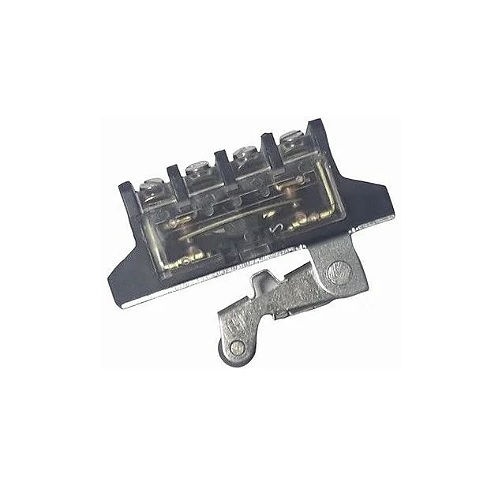 Fim de Curso Ação Rápida 6A 220VCA Corpo PVC Caixa Estreita com Pistão 1NA+1NF