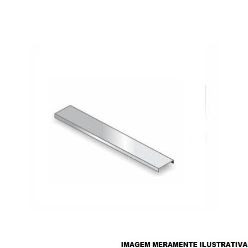 Tampa Encaixe para Perfilado Galvanizada Eletrolítica 38x3000 mm