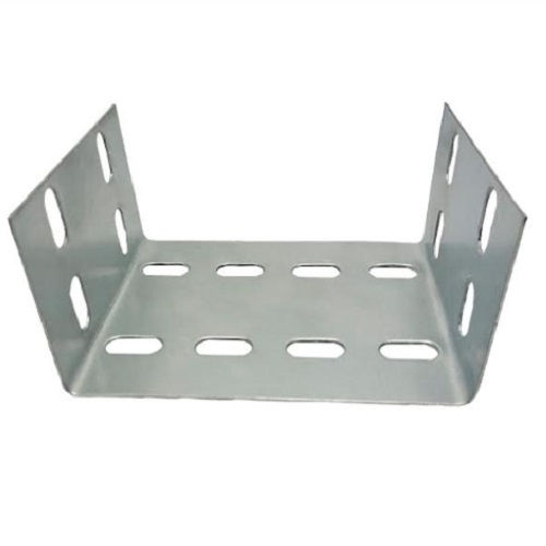 Emenda U Perfurada Galvanizada Eletrolítica Interna 100x50 mm para Eletrocalha .