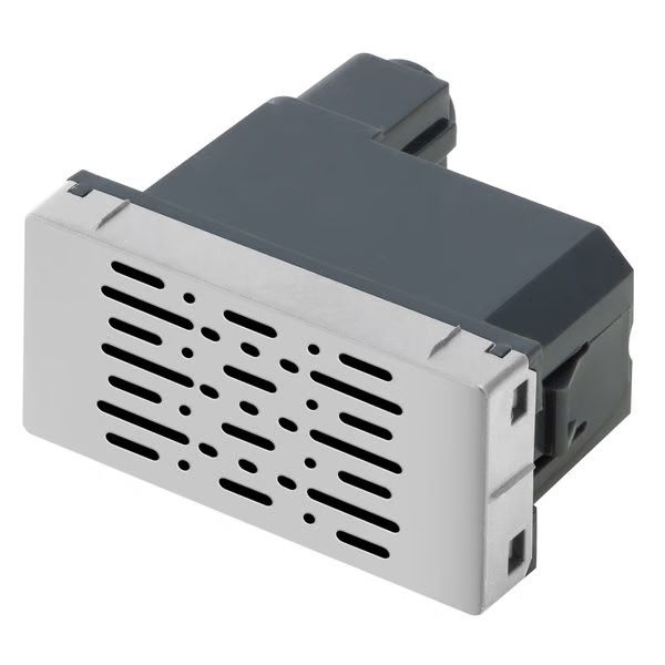 Módulo Campainha Cigarra 1 220VCA 80dB PVC Cinza Linha Pial PLUS Mais