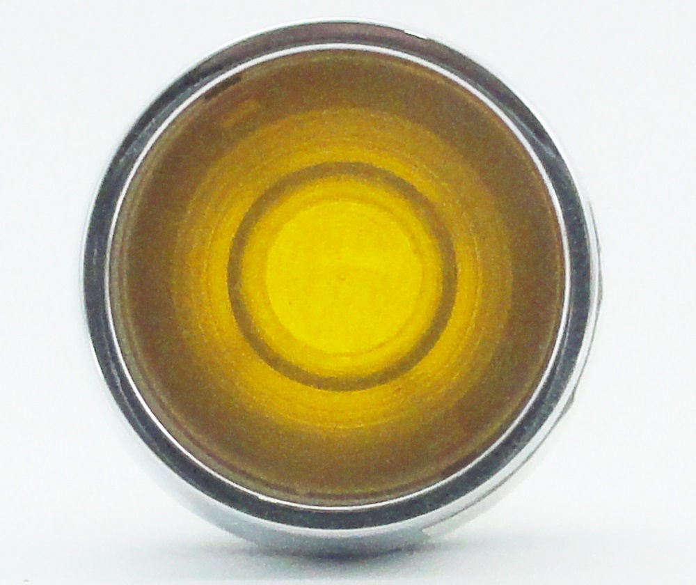 Botão Botão Pulsador PVC Faceado 16,00 mm Verde Aro Preto Retangular com Elemento 1NA+1NF Luminoso sem Gravação