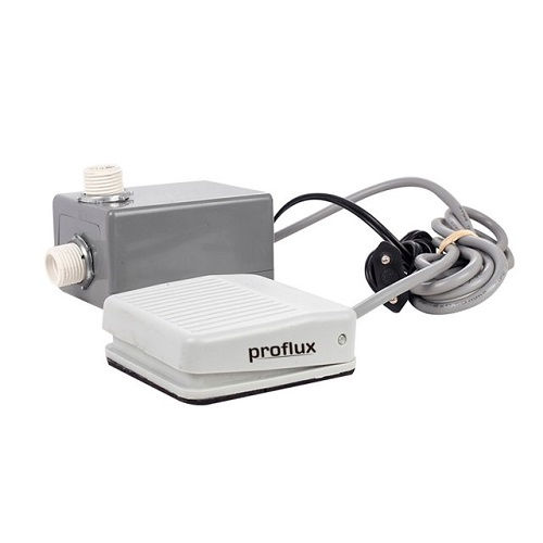 Acionador Pedal Elétrico para Torneira com Cabo 1,10 M 220V Cinza