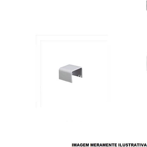 Mata Junta Luva PVC para Canaleta 20x12 mm Branca