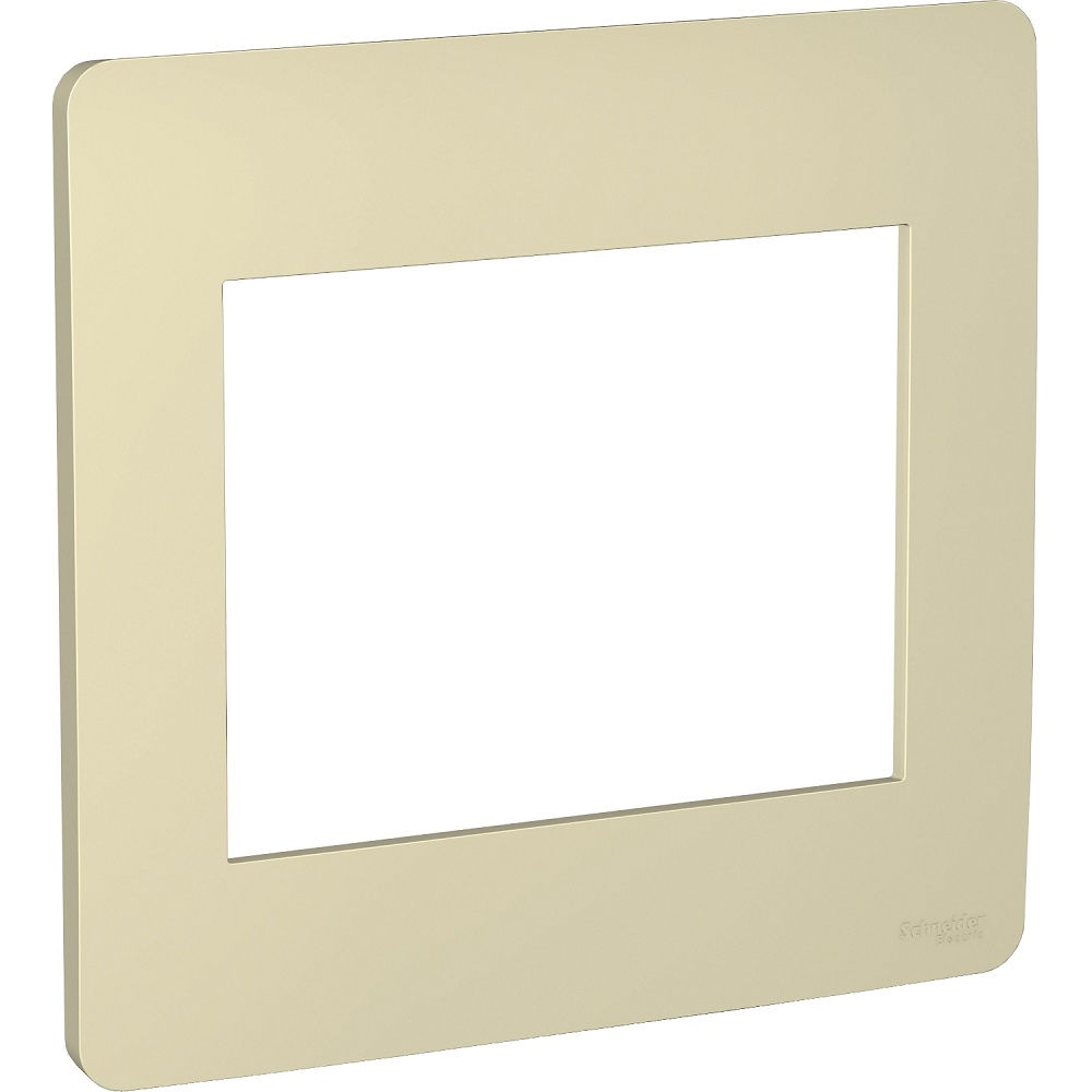Placa PVC para 6 Módulos 4x4 Dourada Linha Essence Orion Horizon Gold