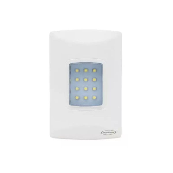 Luminária Emergência LED Autonoma Embutir 4W 4x2 100 lm Bivolt Branco