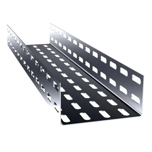 Eletrocalha Perfurada Galvanizada Eletrolítica 150x50x3000 mm sem Tampa sem Virola Chapa 22