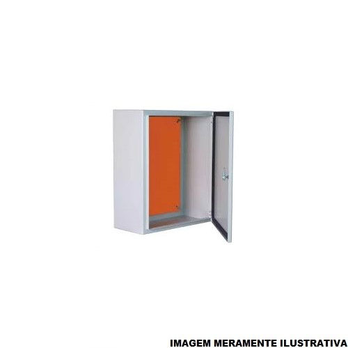 Quadro de Comando Metálico 1200x800x250 mm com Flange Bege IP54