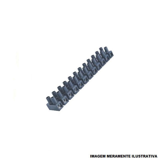 Conector Tipo Sindal Baquelite 1,50-6,00 mm² 600V Preto