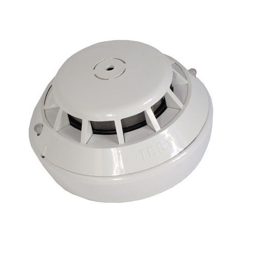 Detector Fumaca Óptico 15-30VCC Endereçável com LED Vermelho