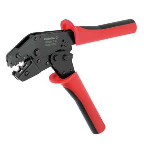 Alicate Crimpador Catraca Aço Carbono Cabo Plastificado Crimper 2.5I 0,50-2,50 mm