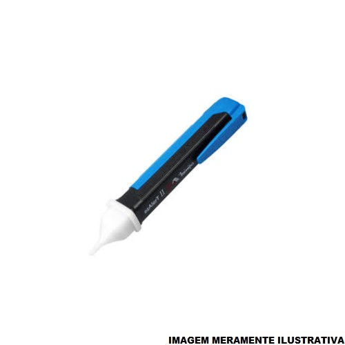 Testador Tensão Sonoro e Visual com Ponteira 48-62 Hz 90-1000VCA Categoria II 1000V 153x25x18 mm