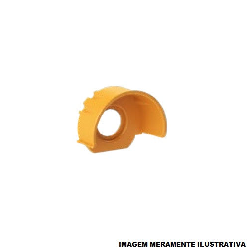 Proteção Proteção para Botão de Emergência sem Gravação Amarelo