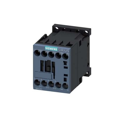 Contator Principal Tripolar 12A Mini S00 1NA 110VCA 50/60 Hz 3RT2017 Conexão para Parafuso