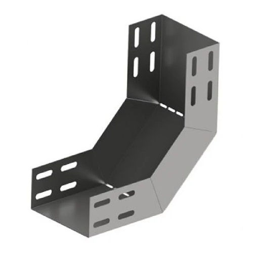 Curva 90G Vertical Galvanizada Eletrolítica Interna para Perfilado 38x38 mm