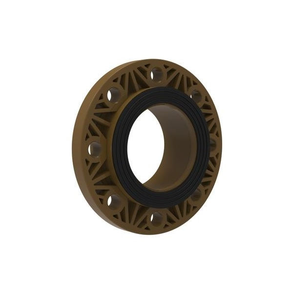 água Fria Água Fria Flange Livre com Furos Classe 20 60 mm PVC Marrom PBS