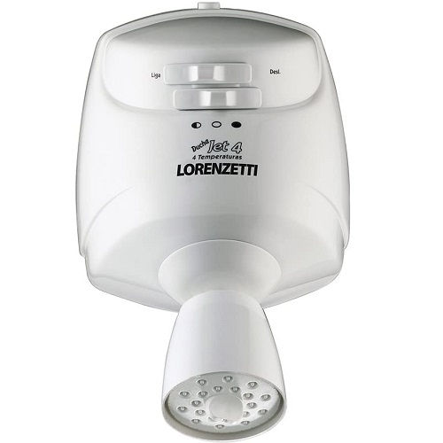 Ducha JET4 4 Temperaturas 220VCA/6800W 1/2" Branca