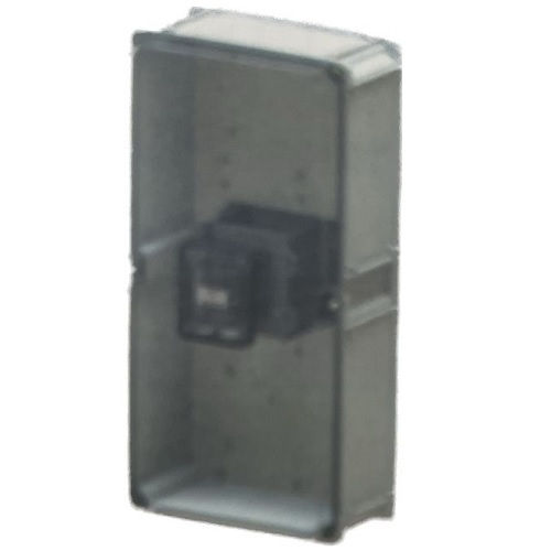 Caixa Proteção Medidor Modular Policarbonato 720x360x220 mm Cinza para Disjuntor Até 250A com Visor Transparente Padrão Rge/CPFL