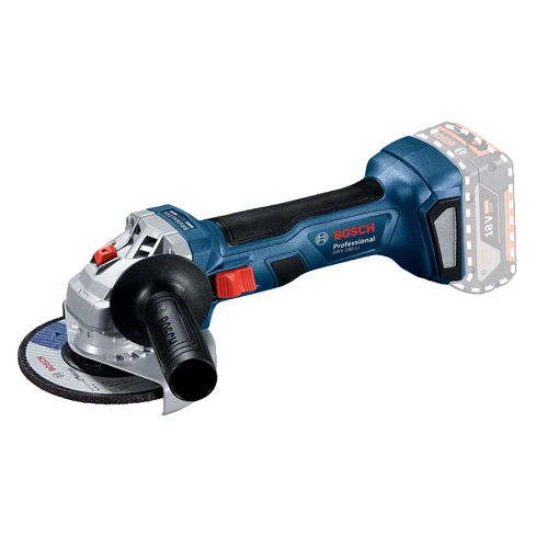 Esmerilhadeira A Bateria Angular 5" GWS 180-LI 11000 RPM 125 mm 18V Professional com 2 Baterias+Maleta+Carregador