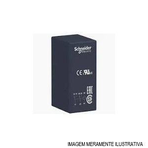 Relé Interface Relé Interface RSB 8A 24VCC 2 Contatos Reversíveis sem LED sem Base Plugável