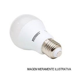 Lâmpada Lâmpada LED 9W A60 E27 Bivolt 4000K 803 lm 25.000H