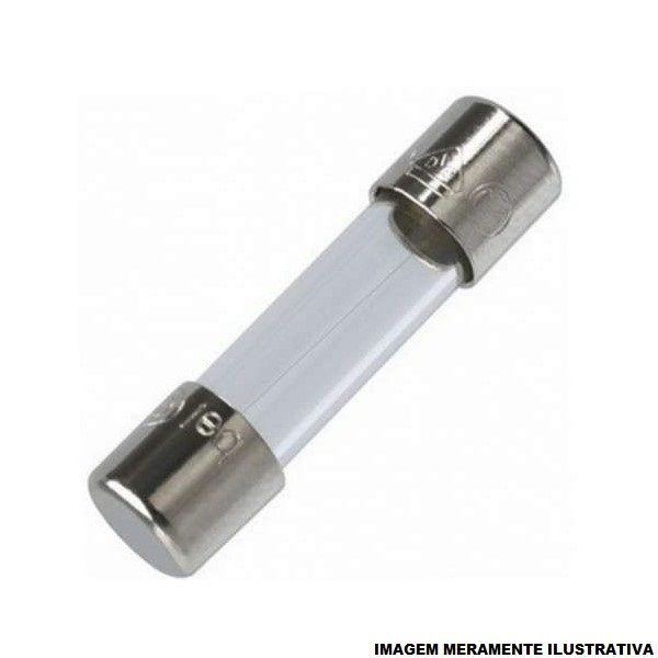 Fusível Fusível Vidro Grande 2A 6,3x32 mm 250VCA