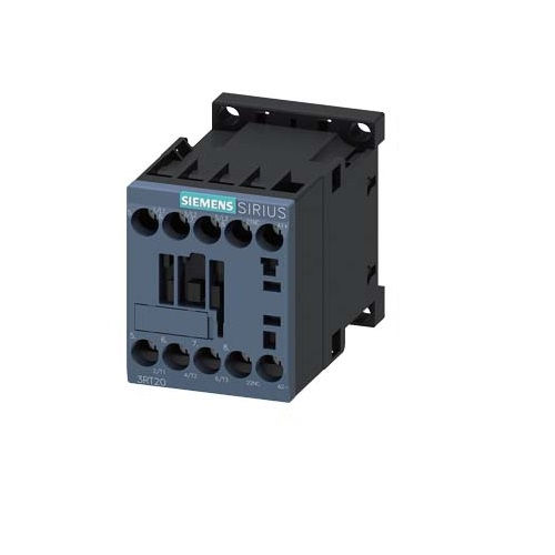 Contator Principal Tripolar 16A Mini S00 1NF 24VCC 50/60 Hz 3RT2018 Conexão para Parafuso