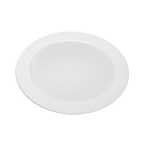 Painel Led Embutir 18W PVC Redondo 220x28 mm 1260 lm 3000K Bivolt LYS 20.000H