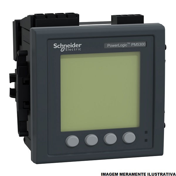 Medidor Digital Grandeza Elétrica PM5340 Display LCD 100-415VCA 125-250VCC 5A Categoria III 96x96 mm