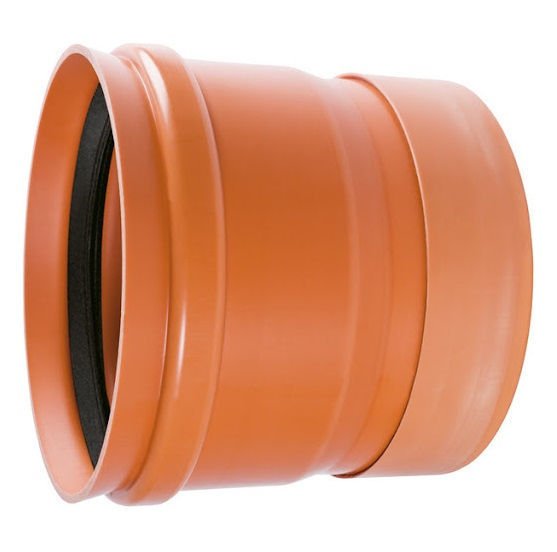 Tampão Tampão PVC Cap sem Anel 200 mm Coletor Laranja Esgoto/Água Pluvial Novafort