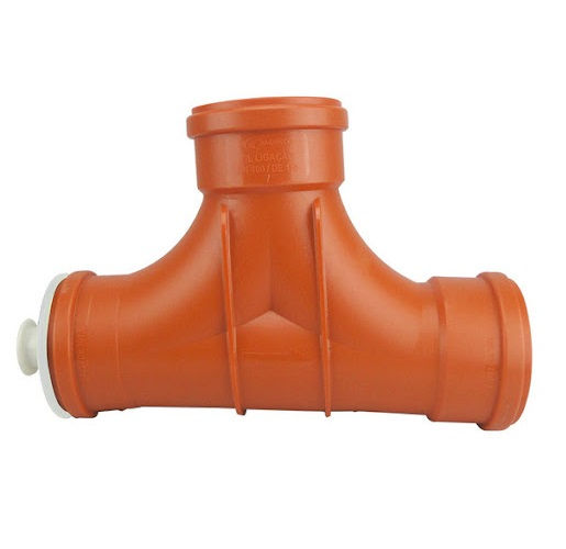 Til PVC Ligação com Anel 101,6x110 mm Coletor Laranja