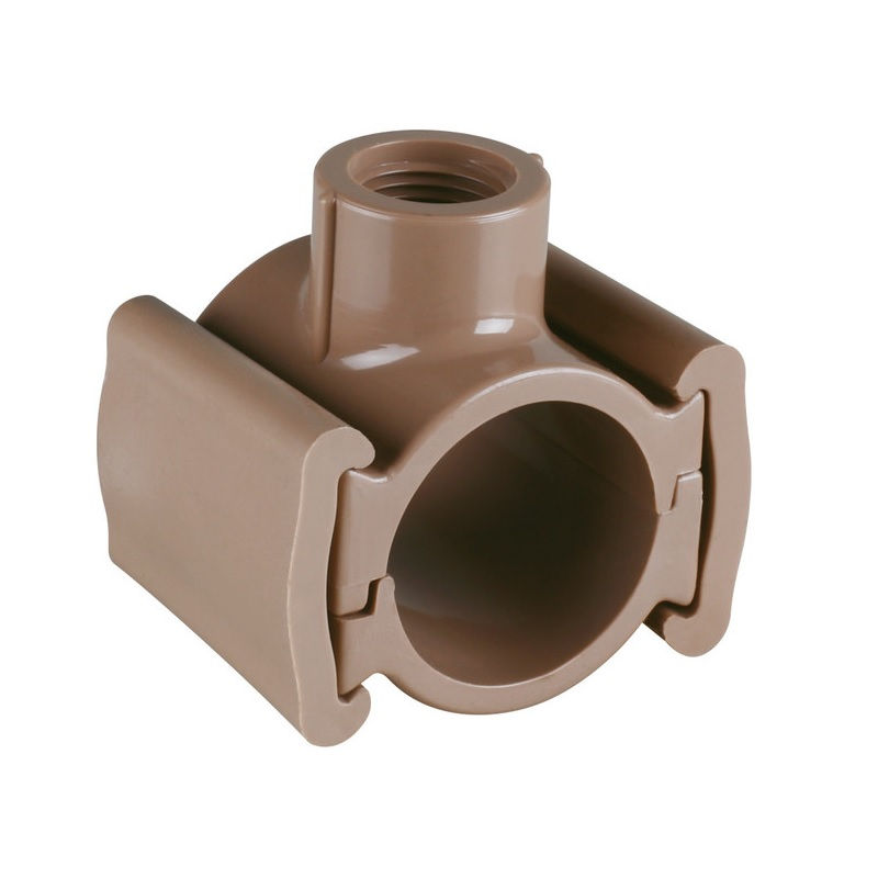 Colar Tomada PVC 32 mmX3/4" PBA Marrom Distribuição de Água Pbafort