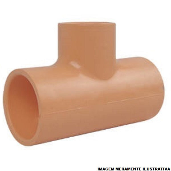 Te CPVC Fire Fêmea/Fêmea/Femea 3"