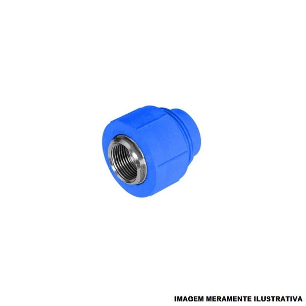 União União Mista PPR 20 mmX1/2" Indústria Azul