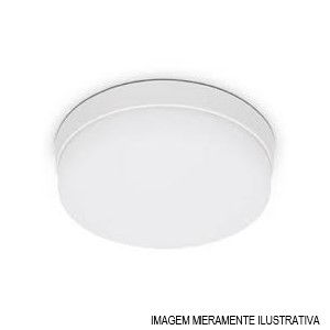 Painel Led Sobrepor 24W Frameless Redondo 170x33 mm 2400 lm 3000K Bivolt 15.000H