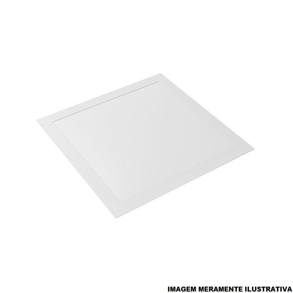 Painel Led Embutir 45W Alumínio Quadrado 620x620x32 mm 4500 lm 3000K Bivolt PRO 30.000H