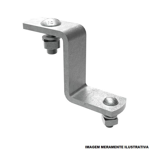 Suporte Tipo Z Galvanizado a Fogo para Chave Fusível