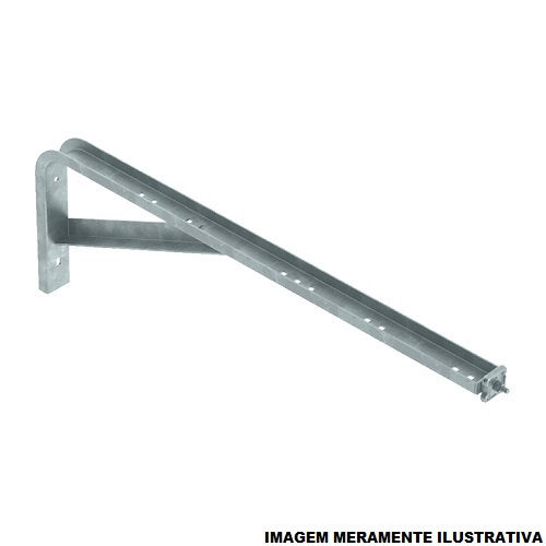 Braço Braço Afastador Horizontal Galvanizado a Fogo 550x1650 mm