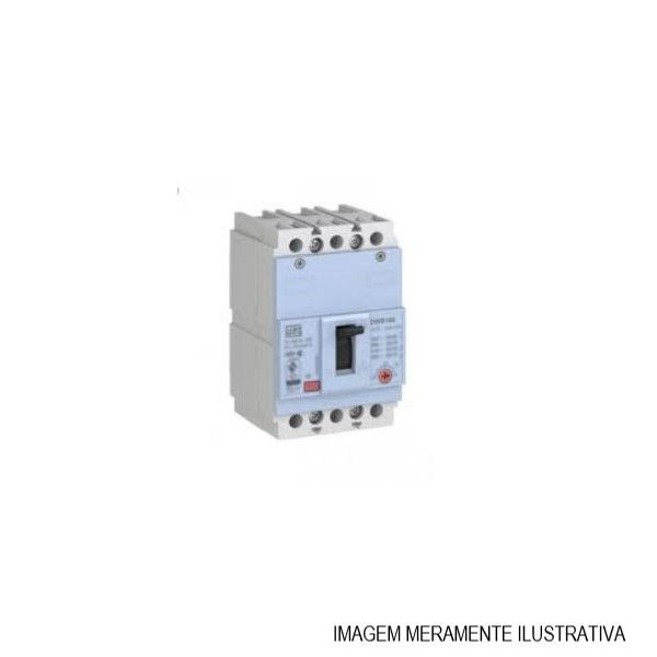 Disjuntor Termomagnético Fixo Tripolar DWB160B 90A 25 KA/18 KA 220/380VCA Caixa Moldada