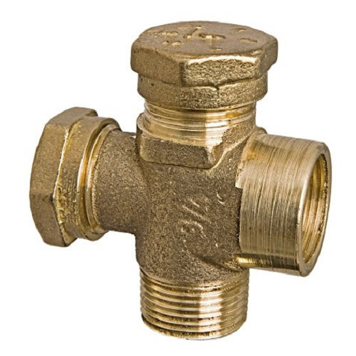 Válvula Válvula Conectora Liga de Cobre 3/4" PBA Ramalfort