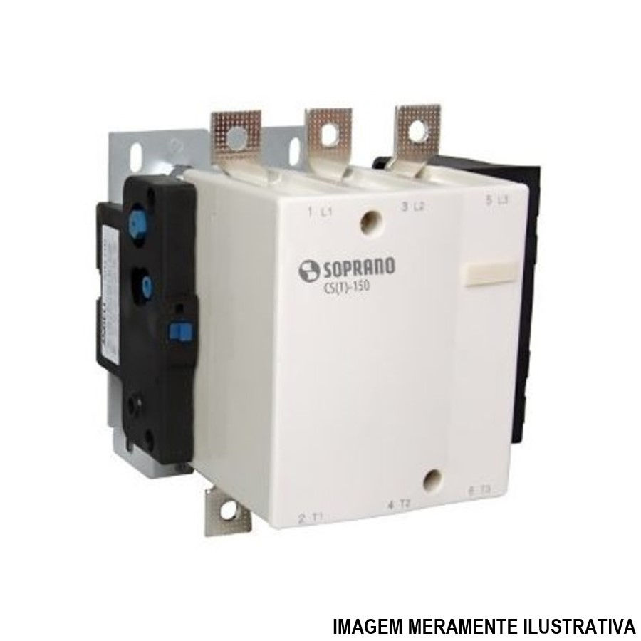 Contator Principal Tripolar 115A sem Contatos 220VCA 50/60 Hz Cs(t)