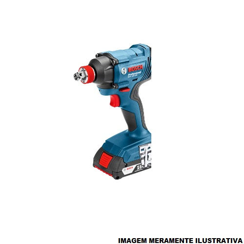 FuradeiraParafusadeira A Bateria com Impacto 0-3600 RPM 180NM GSB 180-LI com 2 Baterias 18VCC 2A 18V Profissional Carregador+Maleta