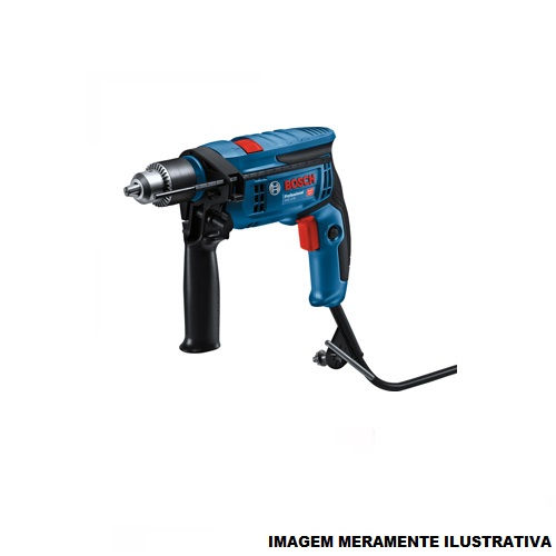 Furadeira Com Impacto 1/2" Reversível 3500 RPM GSB 13 RE 750W 220VCA Professional