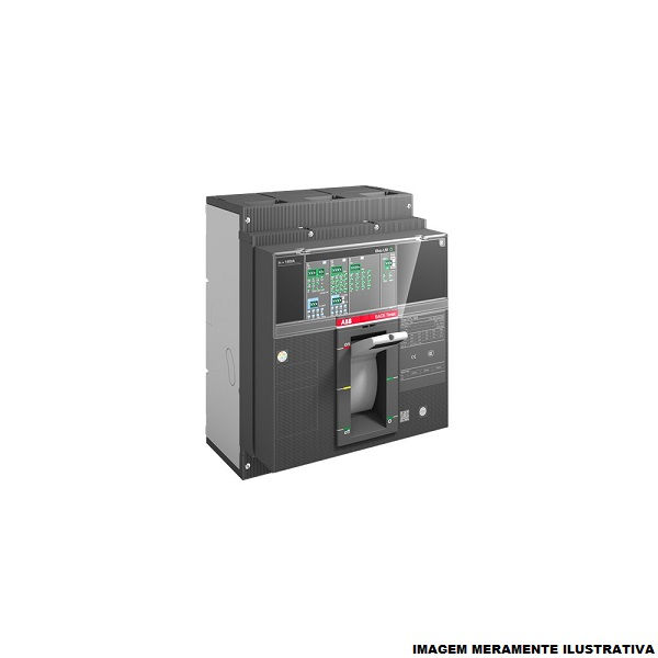 Disjuntor Termomagnético Ajustável Tripolar XT7S 1600A 85 KA/50 KA 220/440VCA Caixa Moldada Montado